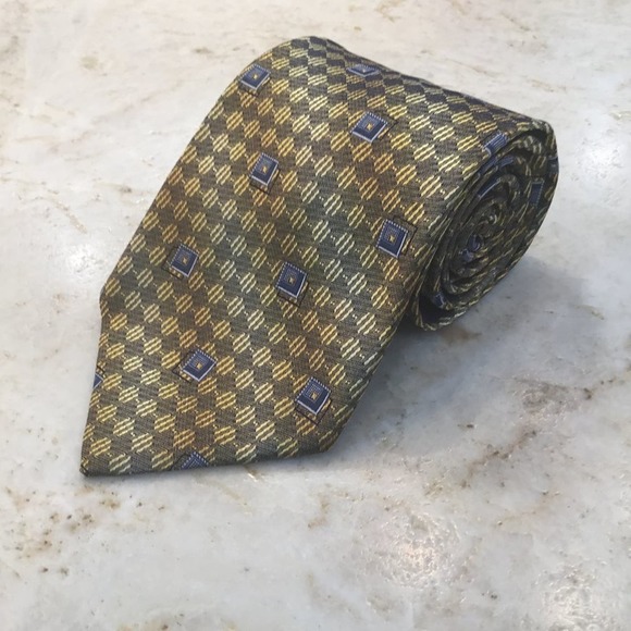 CARLOS PALAZZI COUTURE SILK TIE - Picture 8 of 8